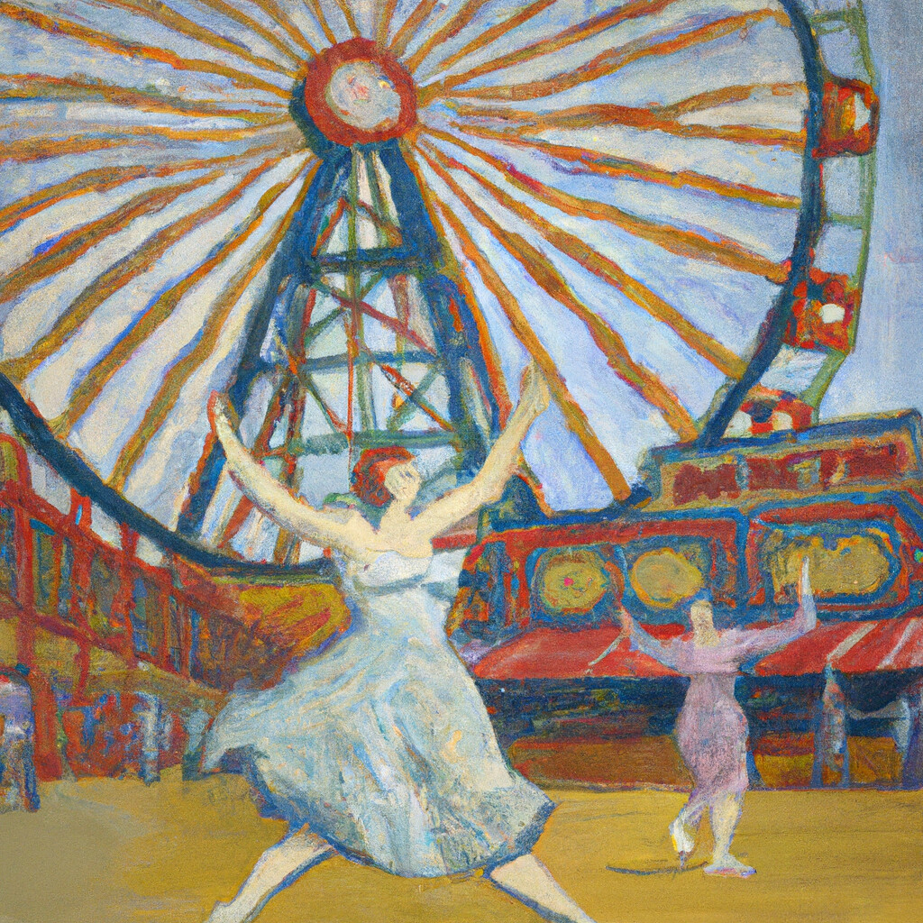 "Wonder Wheel Wonder" John Sloan Style