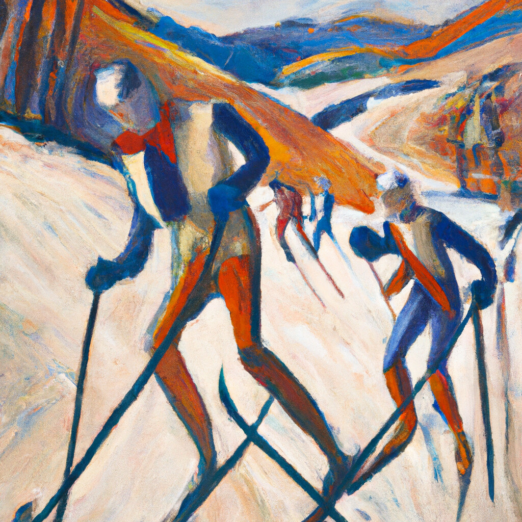 "Aspen Life" Pablo Picasso Style