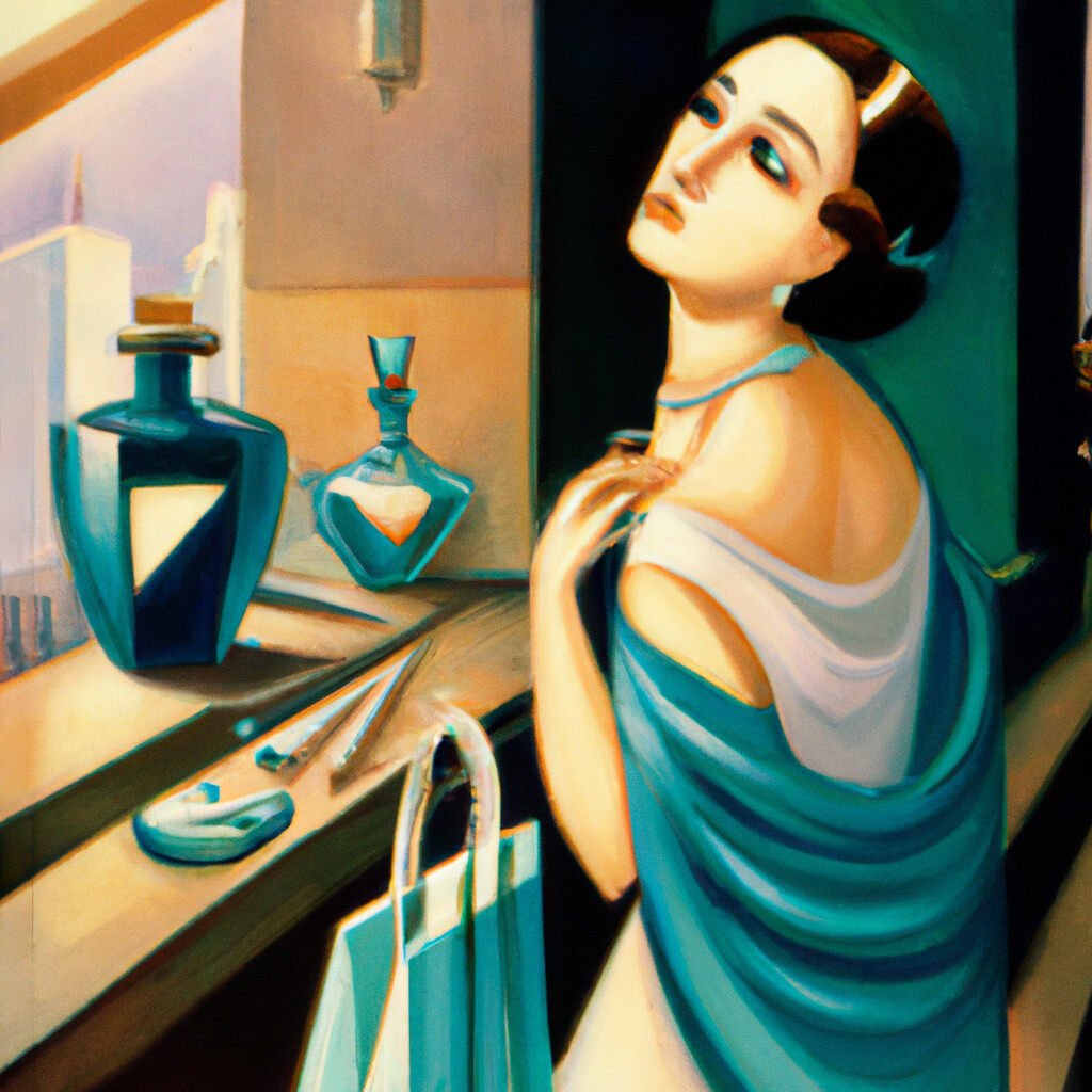 "Tiffany's" Tamara de Lempicka Style
