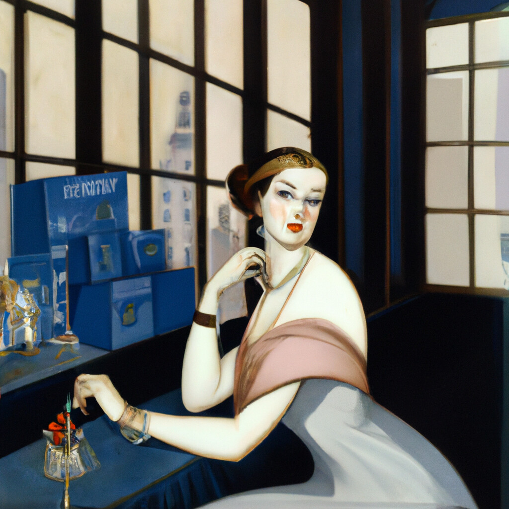 "Opulence" Tamara de Lempicka Style