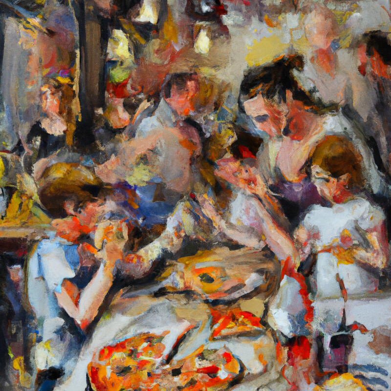 "Family Pizza Night" Willem Haenraets Style