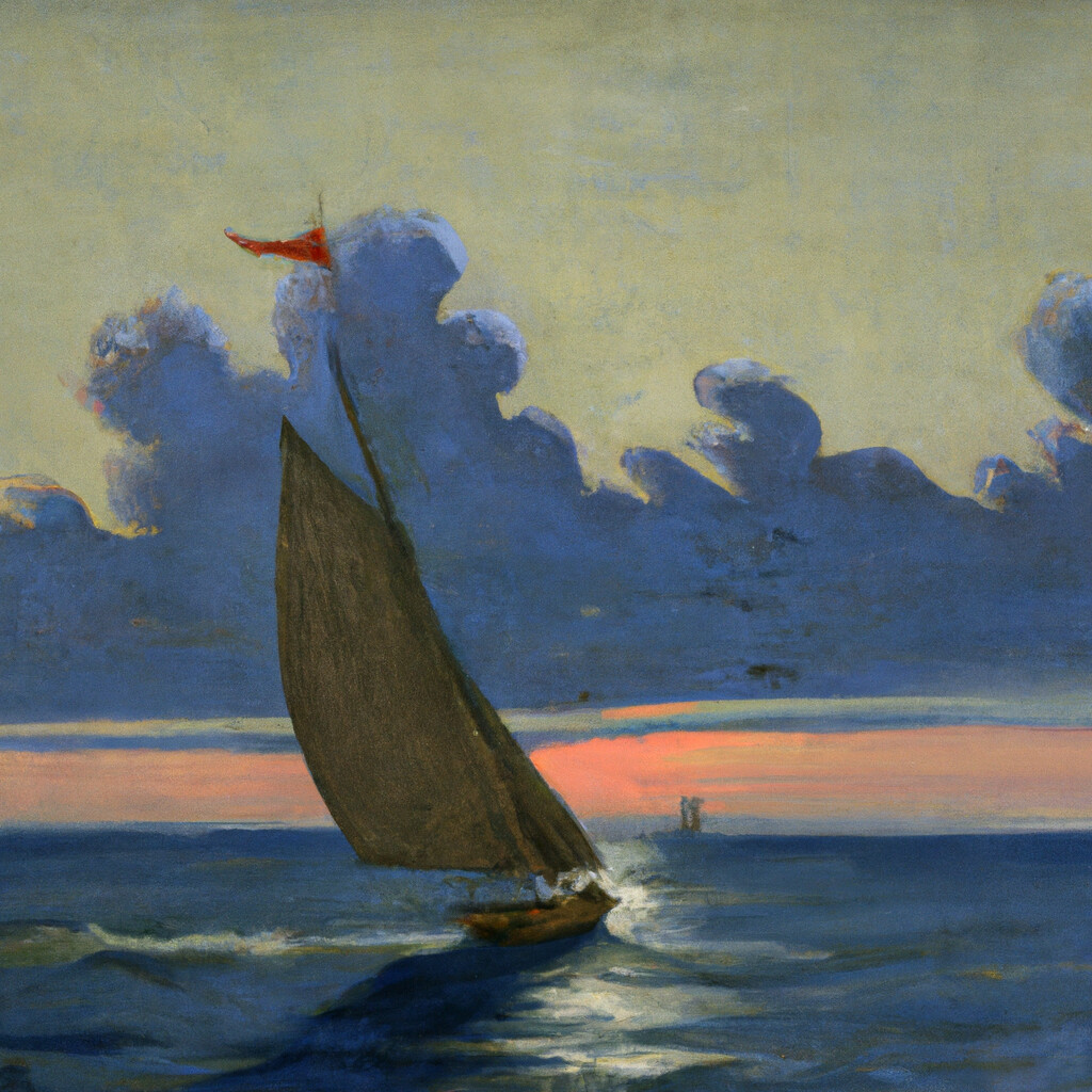 "Returning at Dusk" Reginald Marsh Style