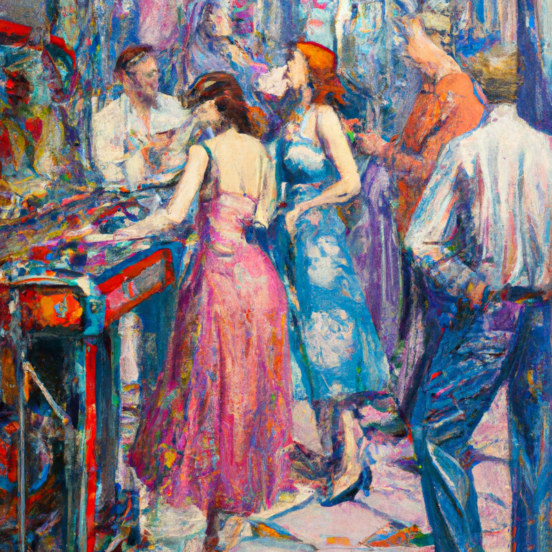 "Pinball Wizards" Richard Edward Miller Style