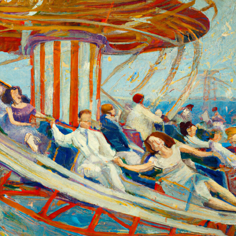 "Riding the Tilta-Whirl" Richard Edward Miller Style