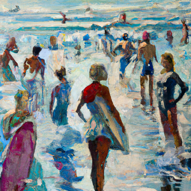 "Surfer Love" Richard Edward Miller Style