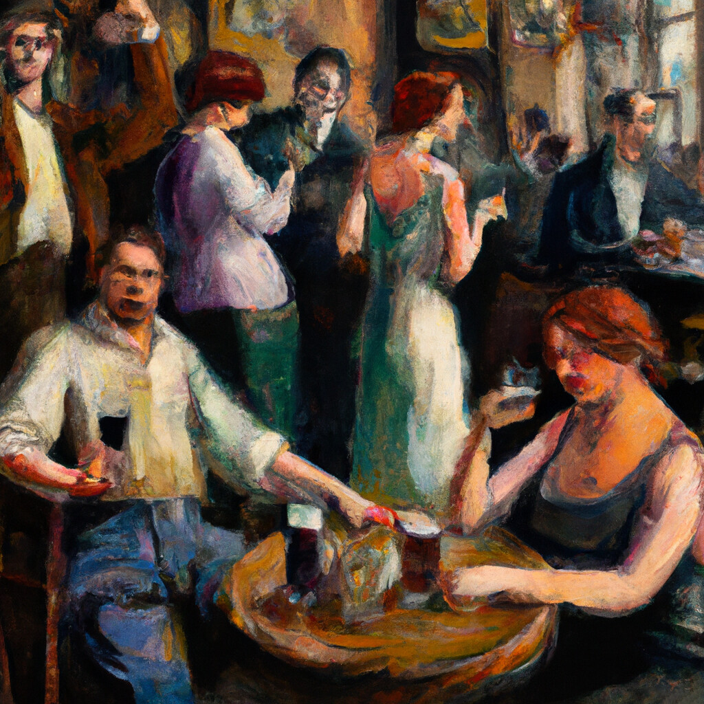 "Cheers" Richard Edward Miller Style