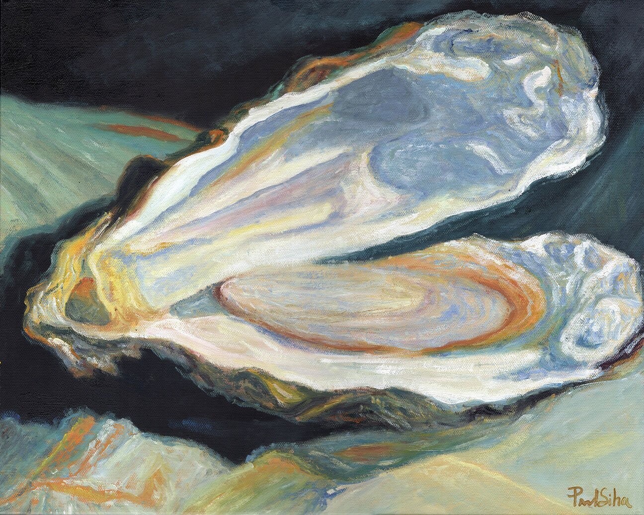 "Oyster" Oil on Canvas 20x16