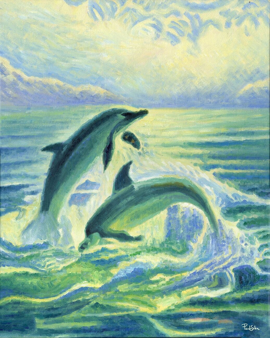 "Frolicking Dolphins"