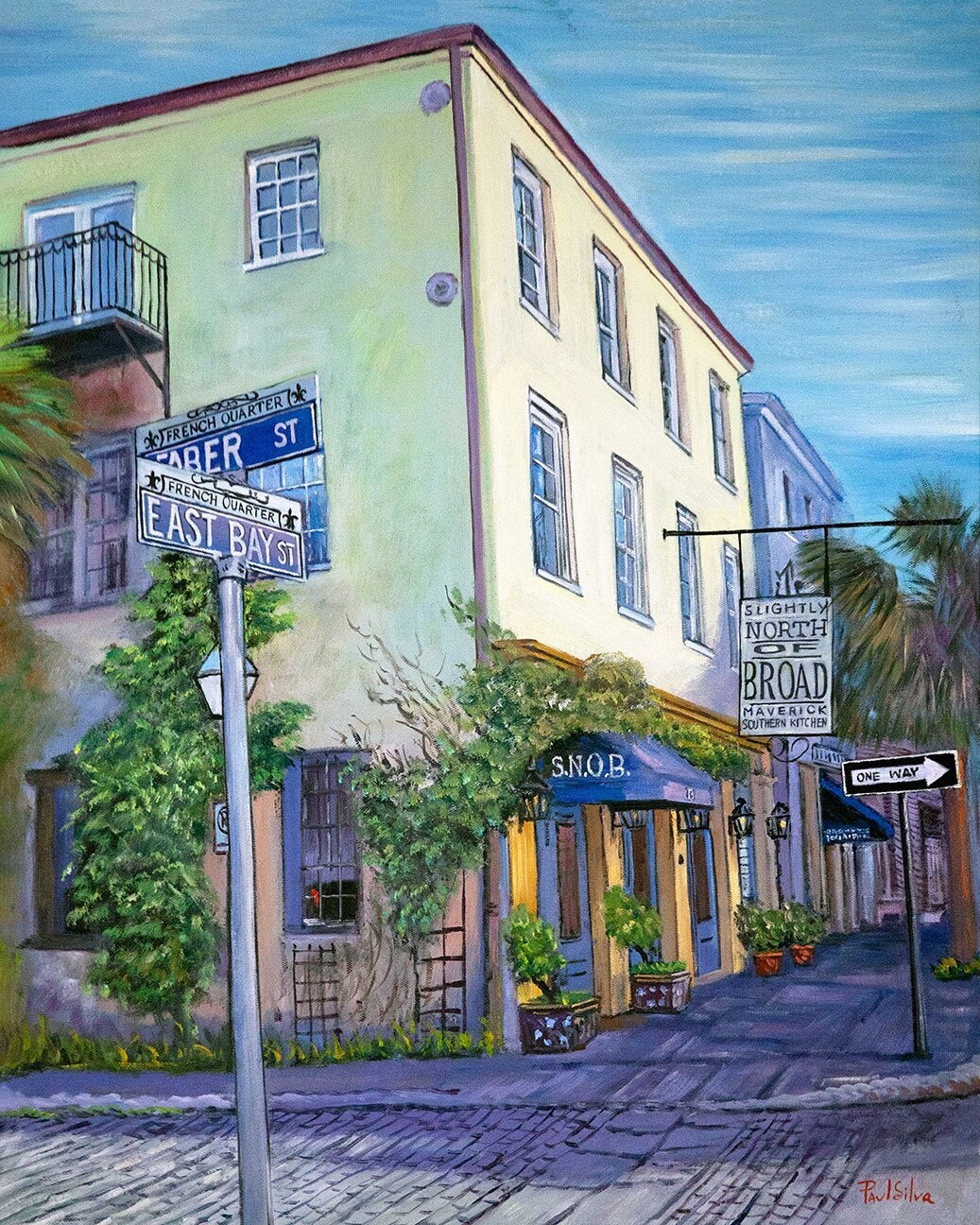 "S.N.O.B." Hand Painted Oil 24x30
