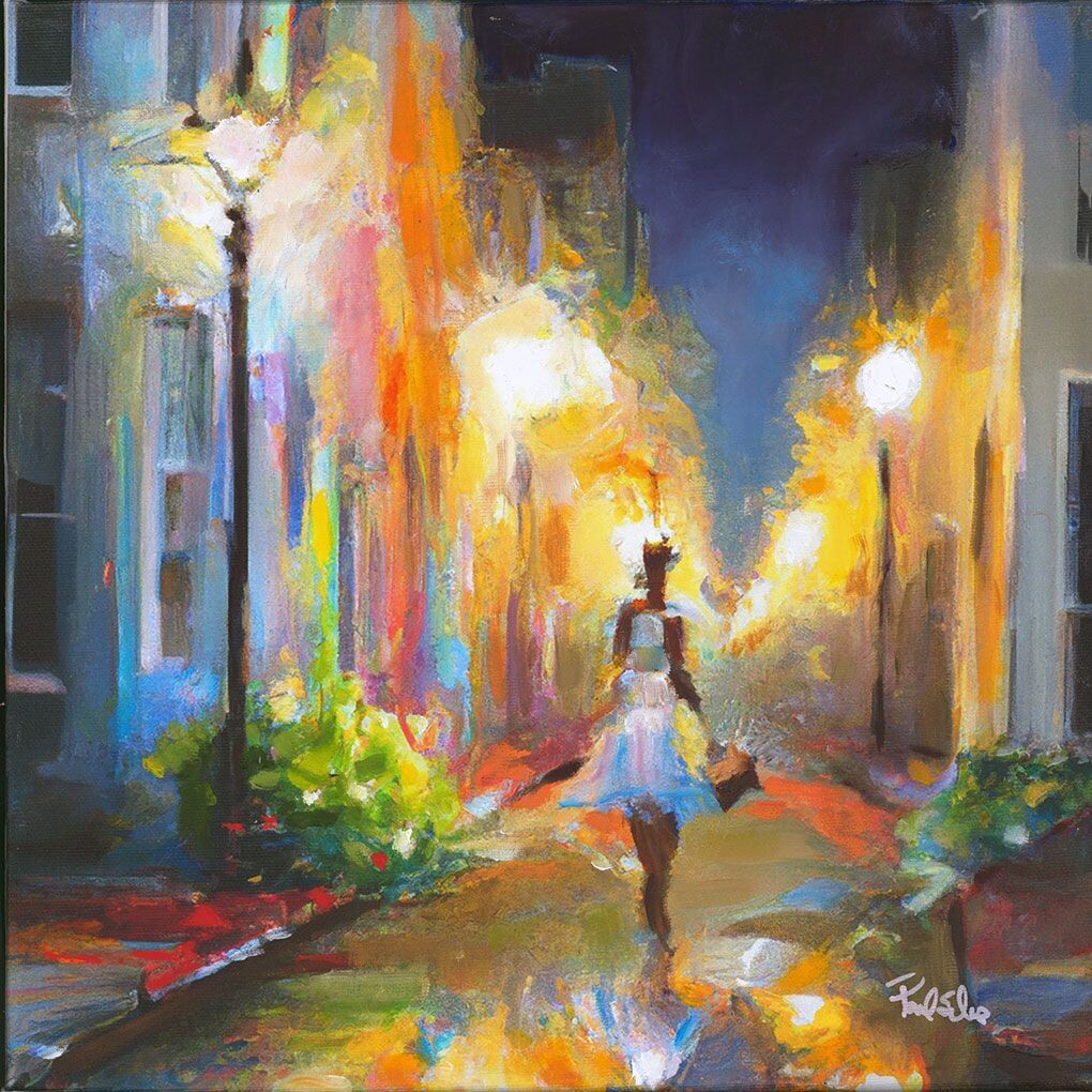 "White Dress Belle"