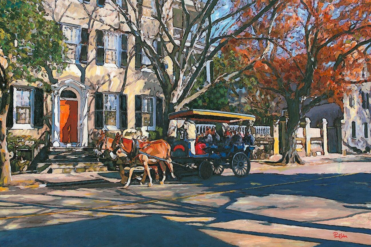 "Last Day of Autumn" 36x24 Hand-painted Oil