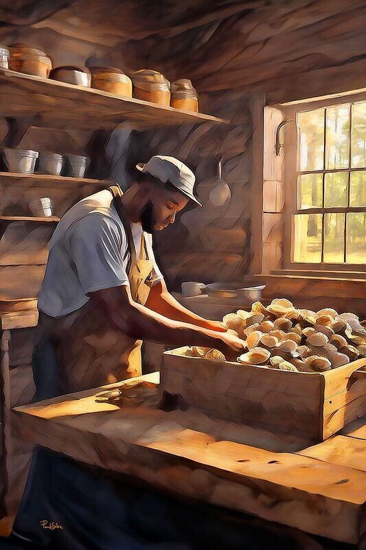 "Oyster Shucker" by Paul Silva