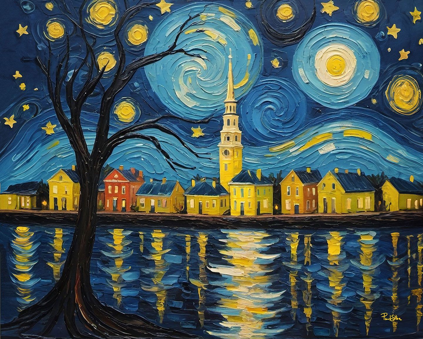 "Charleston Starry Night"