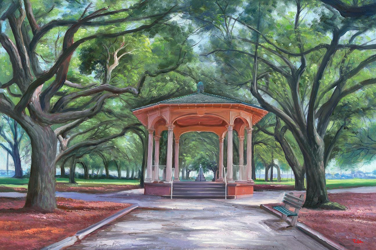 "Gazeebo Painted"