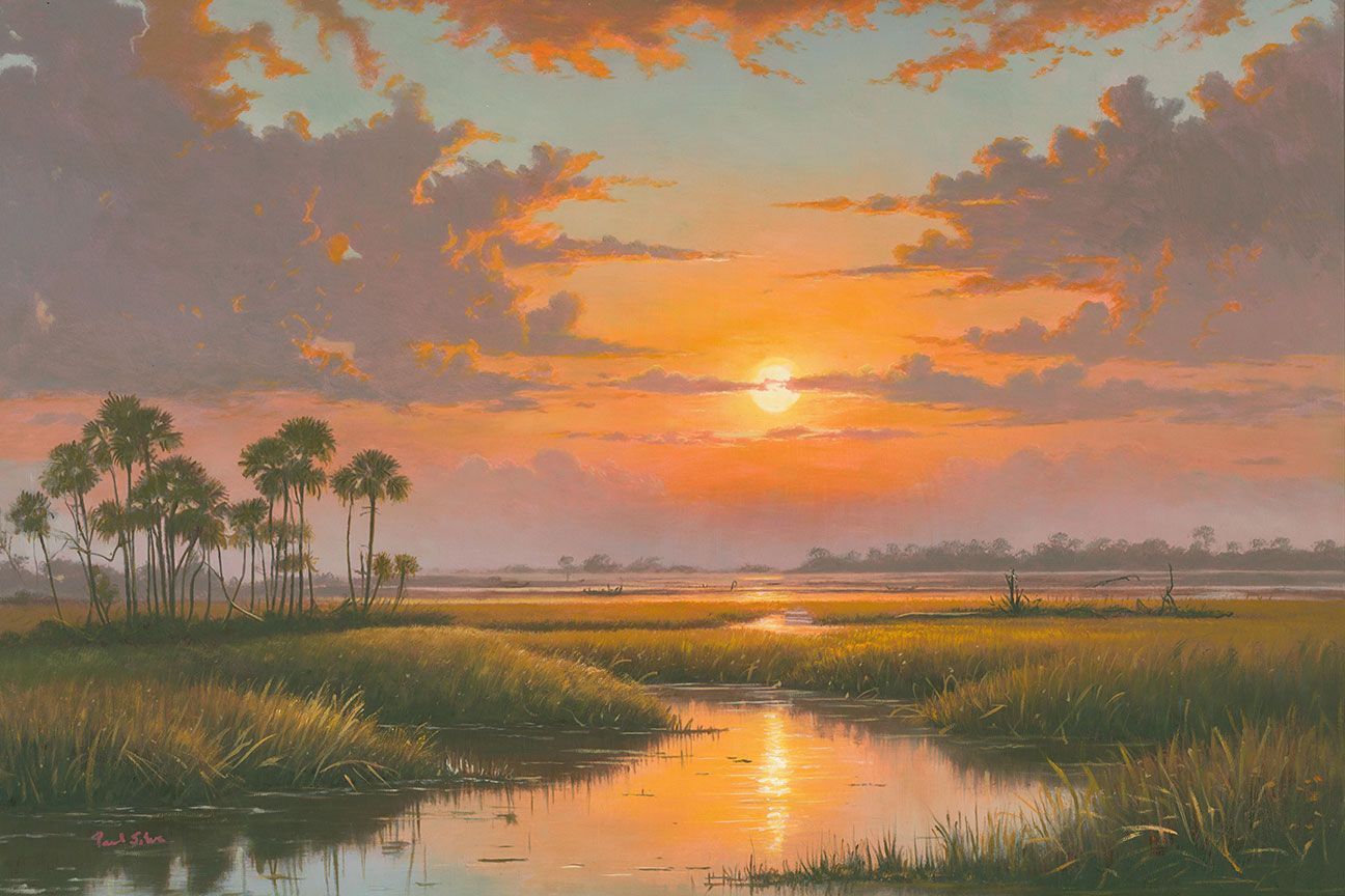 "Lowcountry Marsh Sunset"