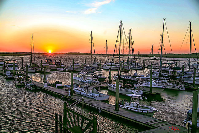 "Sunset Cay Marina"