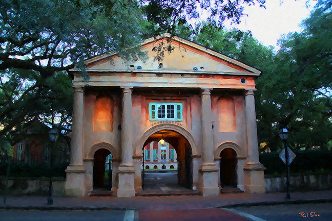 "College of Charleston Porters Lodge"