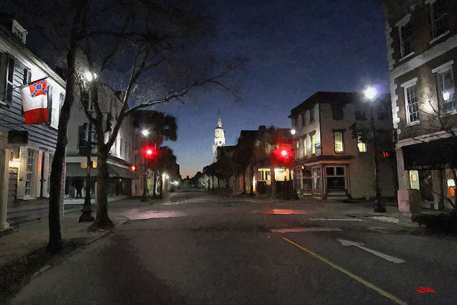 "Broad Street Sunrise"