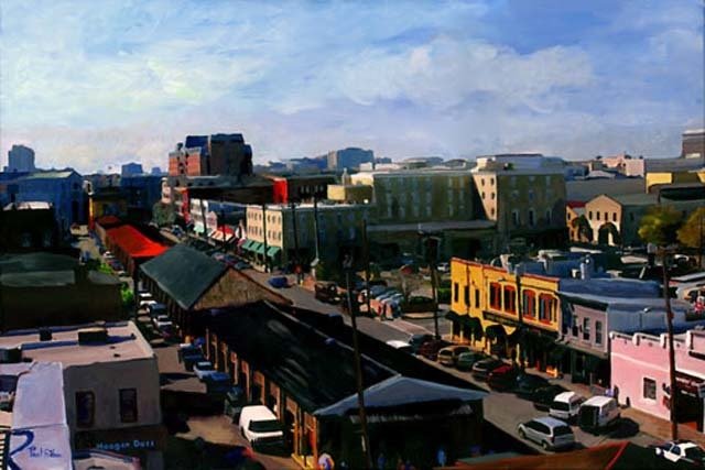 "Charleston City Market Rooftops"
