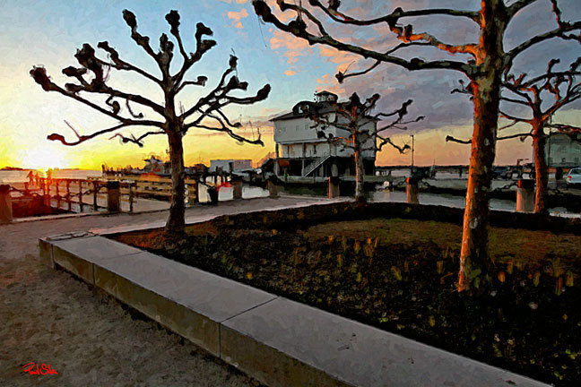 "Waterfront Park Sunrise"