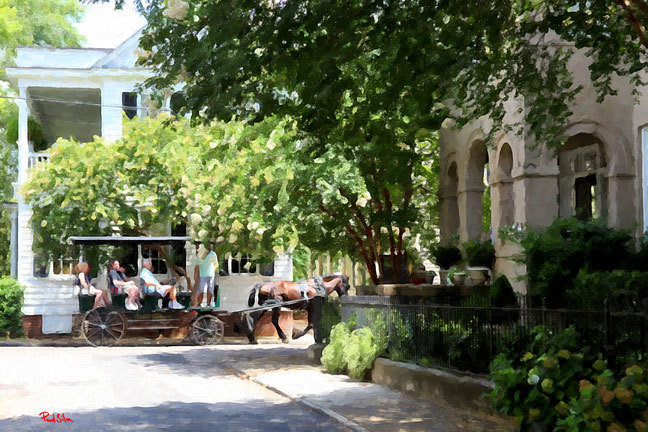 "Tradd Street Carriage Tour"