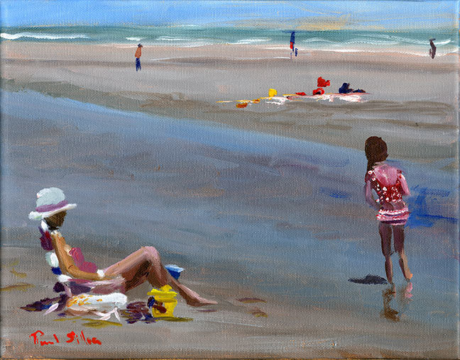 "Mother and Child at IOP Beach"