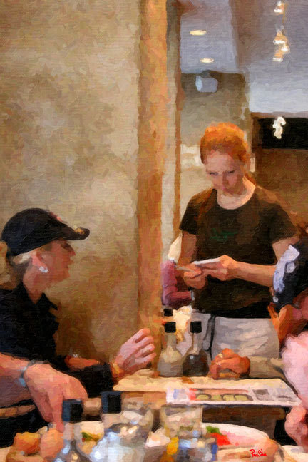 "Le Pain Quotidien Waitress"