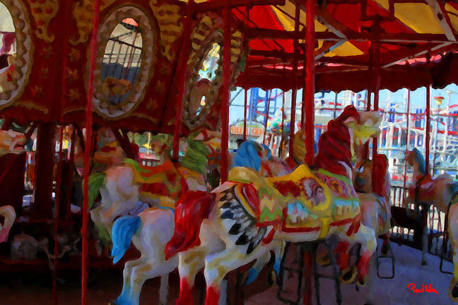 "Coney Island Darby Horses"