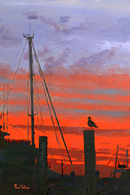 "Sunset Sentinel"