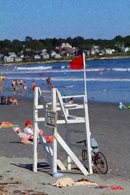 "1st Beach Lifeguard Chair"