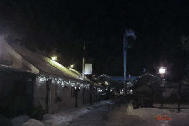 " Black Pearl Snowfall"