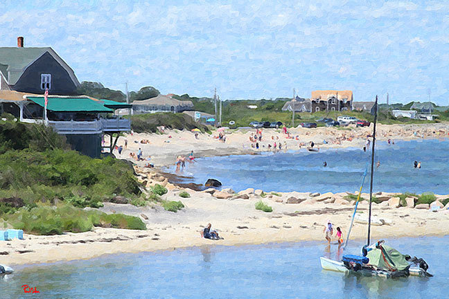 "Block Island Harbor Beach"