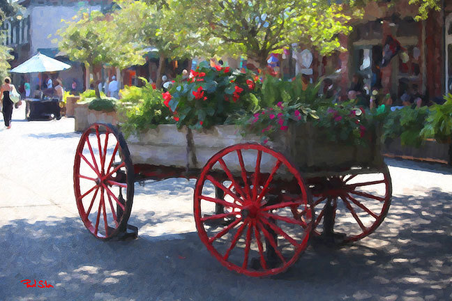"Flower Cart"