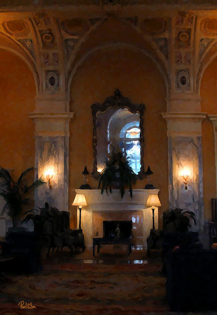 "The Hermitage Fireplace"