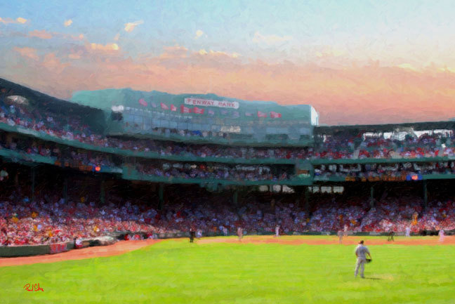 "Fenway in the Bleachers"