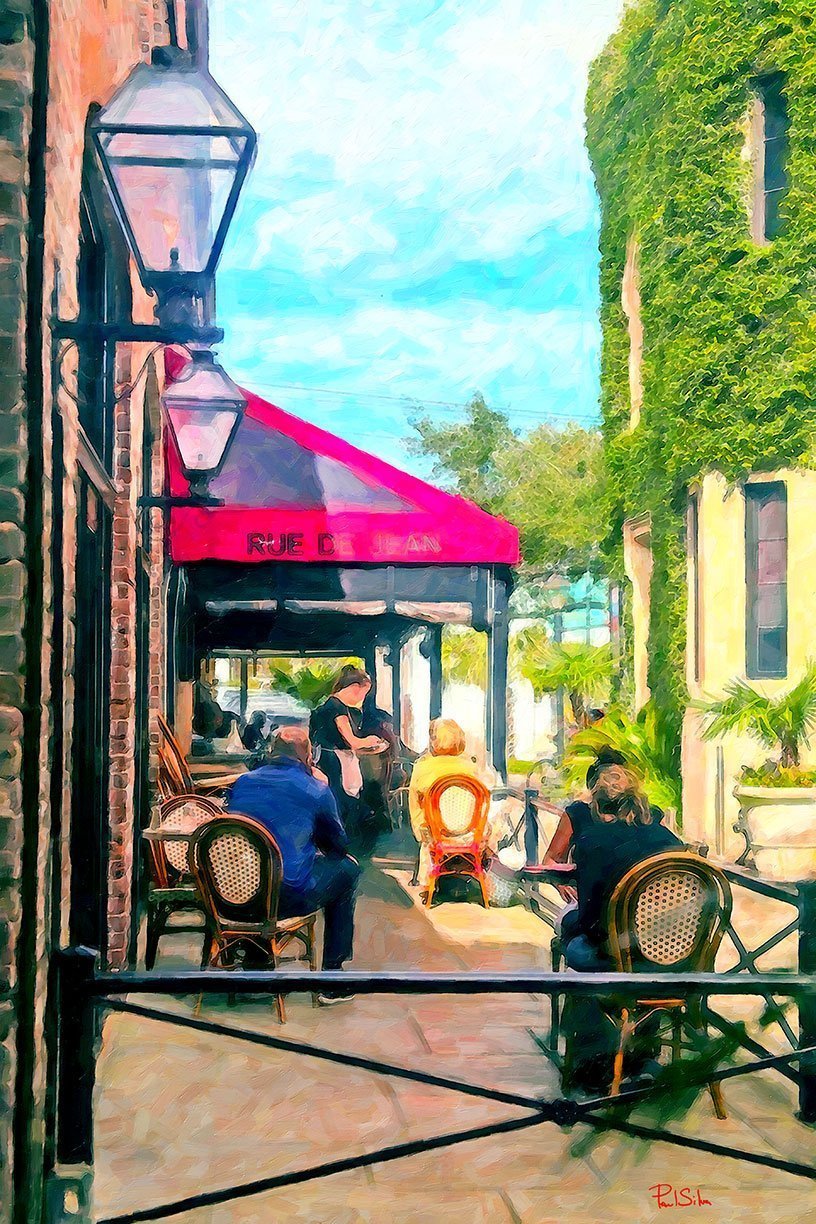 "Charleston Patio Lunch"