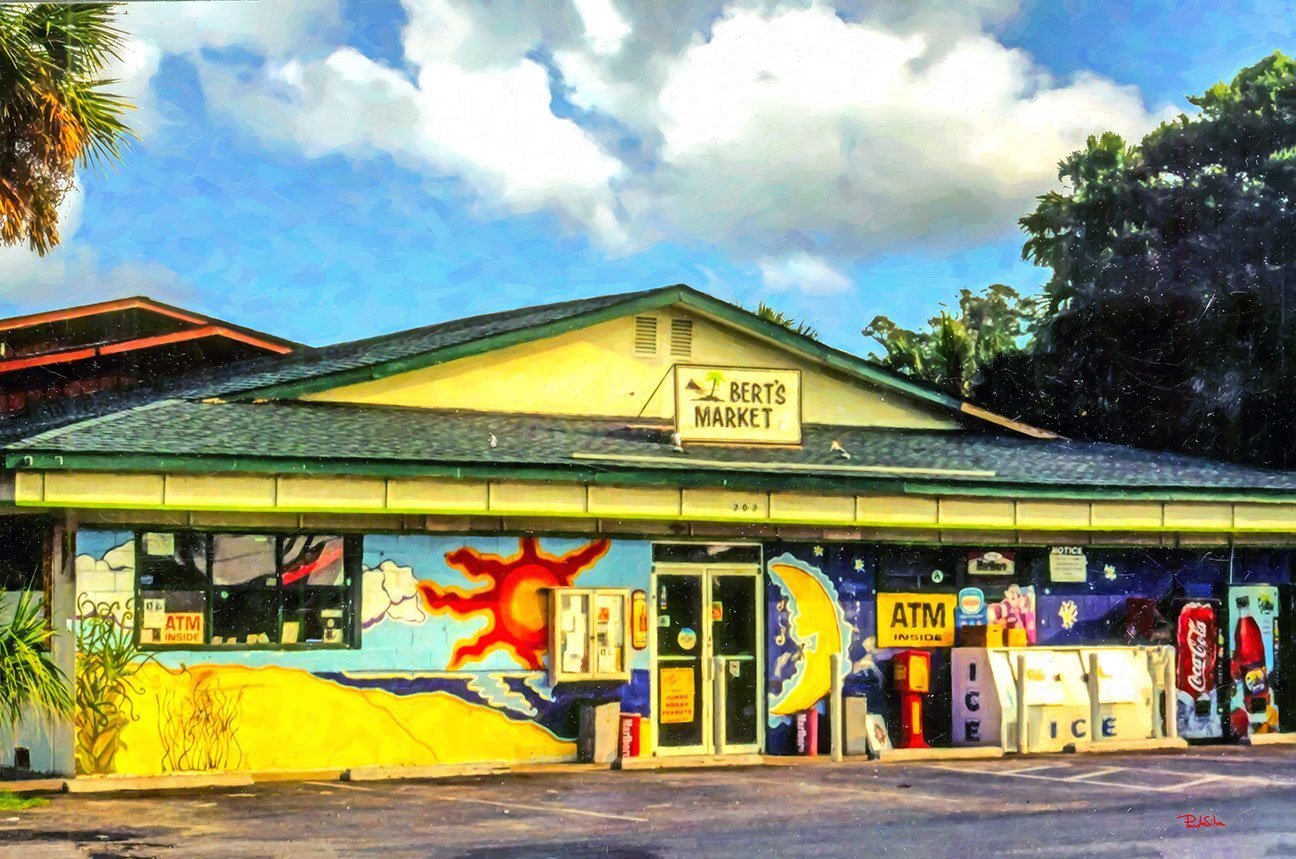 "Bert's Market on Folly Beach"
