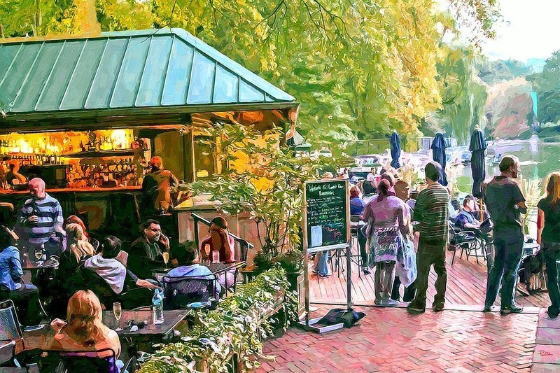 "Central Park Boathouse"