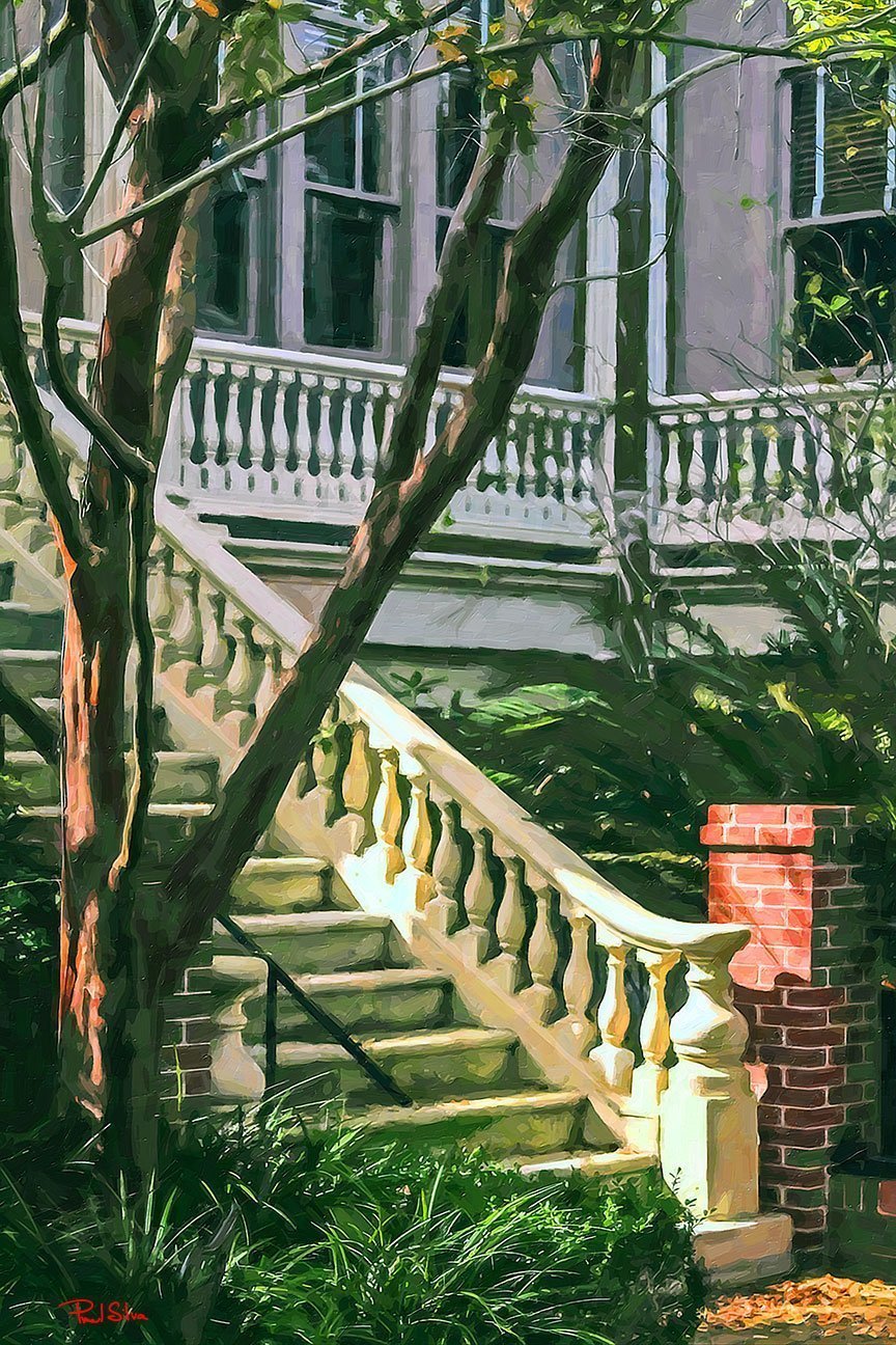 "Wentworth Garden Stairs"