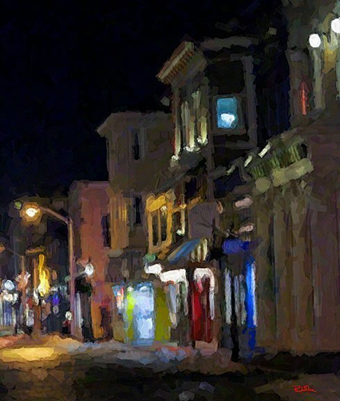 Thames Street Winter 22.5x26.5