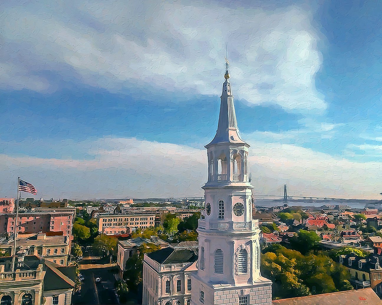 "Saint Michaels Rooftops"