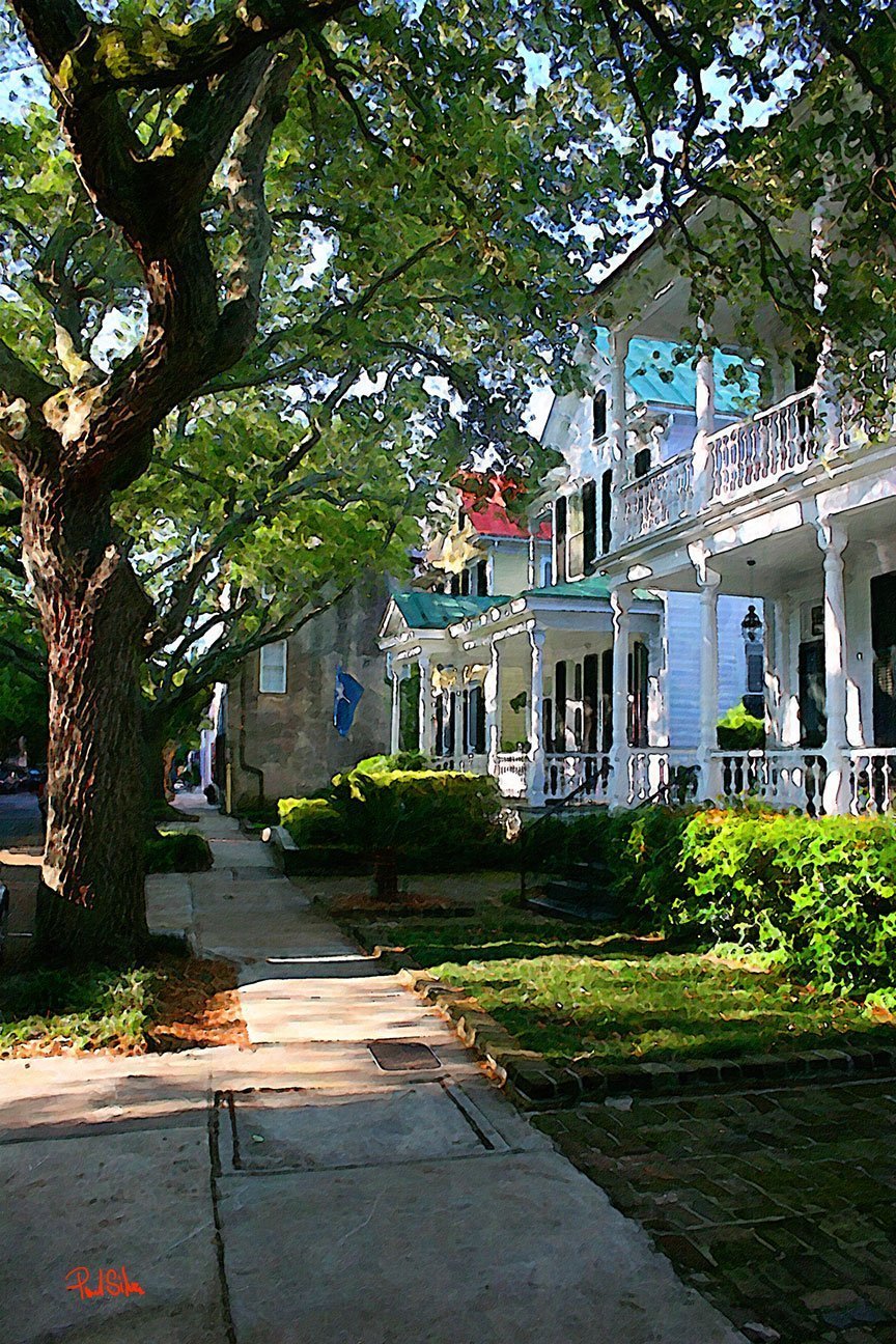 "Meeting Street Looking South"
