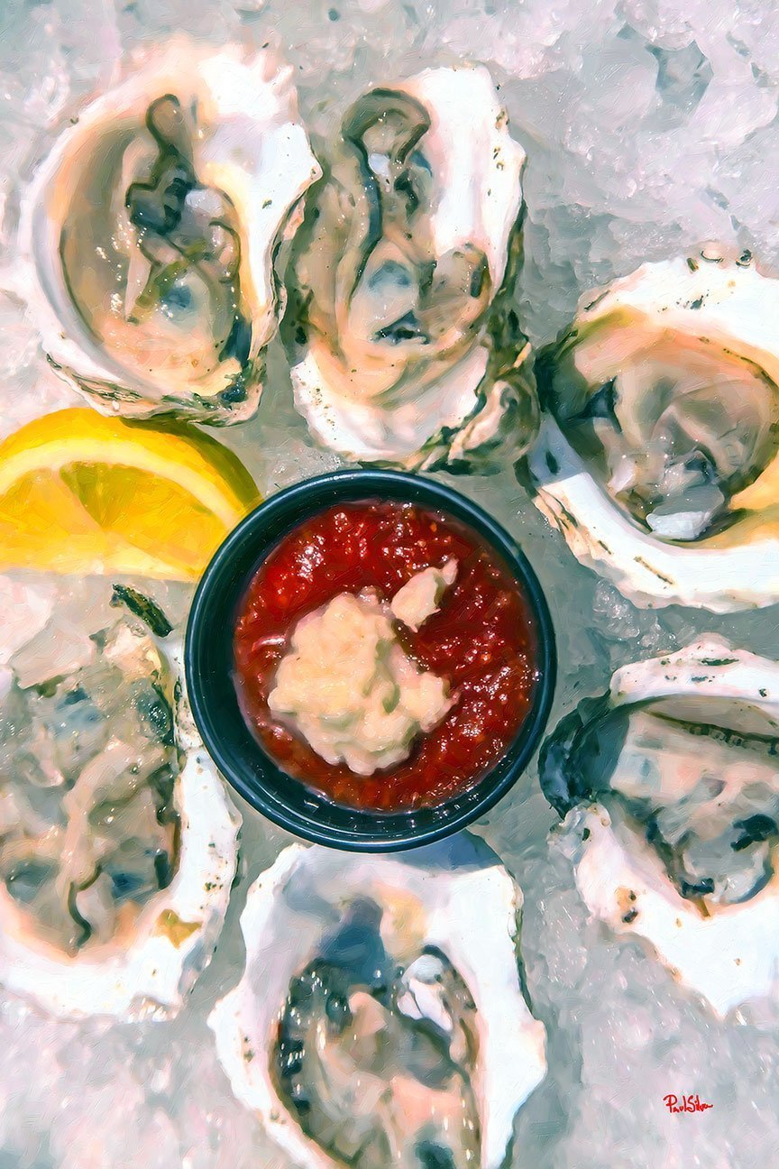 "Oyster Coctail Vertical"