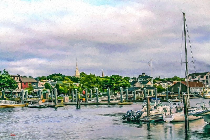 "Newport from Longwharf"