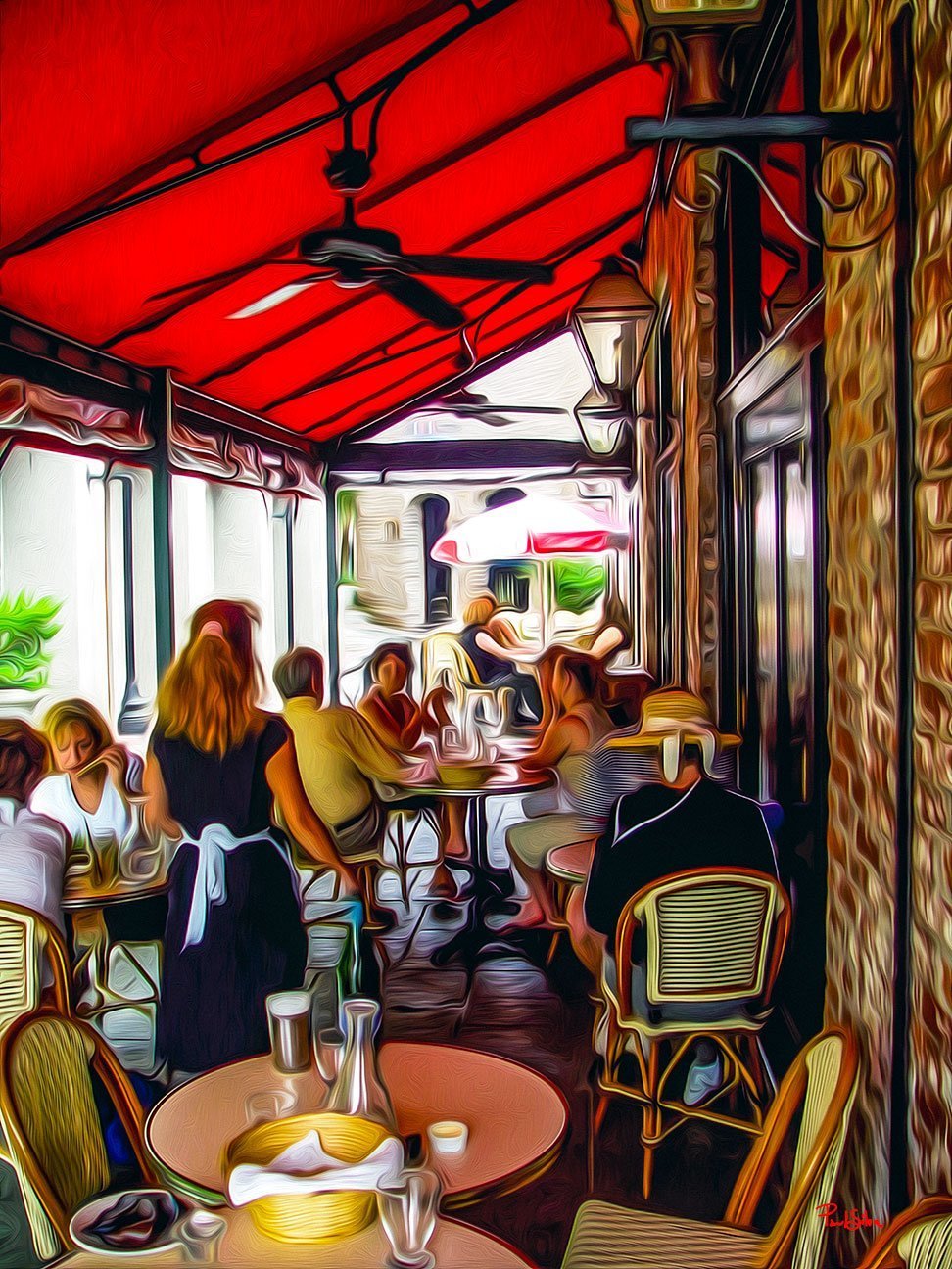 "Vibrant Life Rue de Jean Patio"