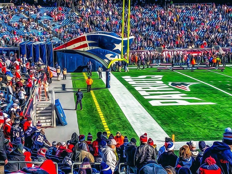 "Vibrant Life Your New England Patriots"