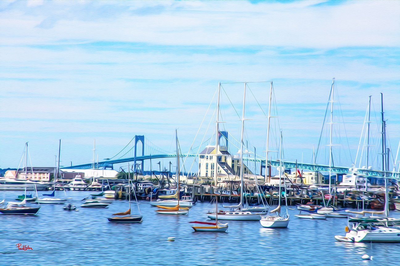 "Goat Island View"