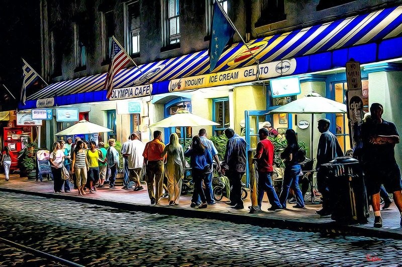 "Olympia Cafe Savannah"