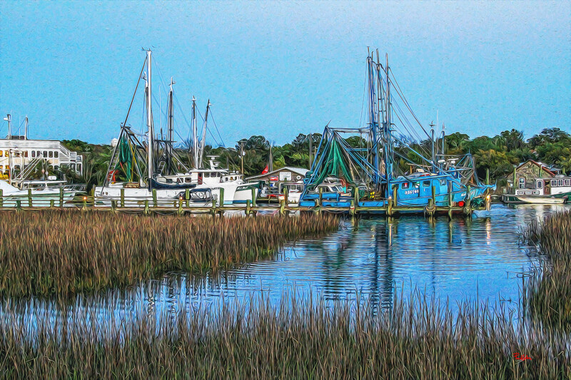 "Shem Creek Blue"
