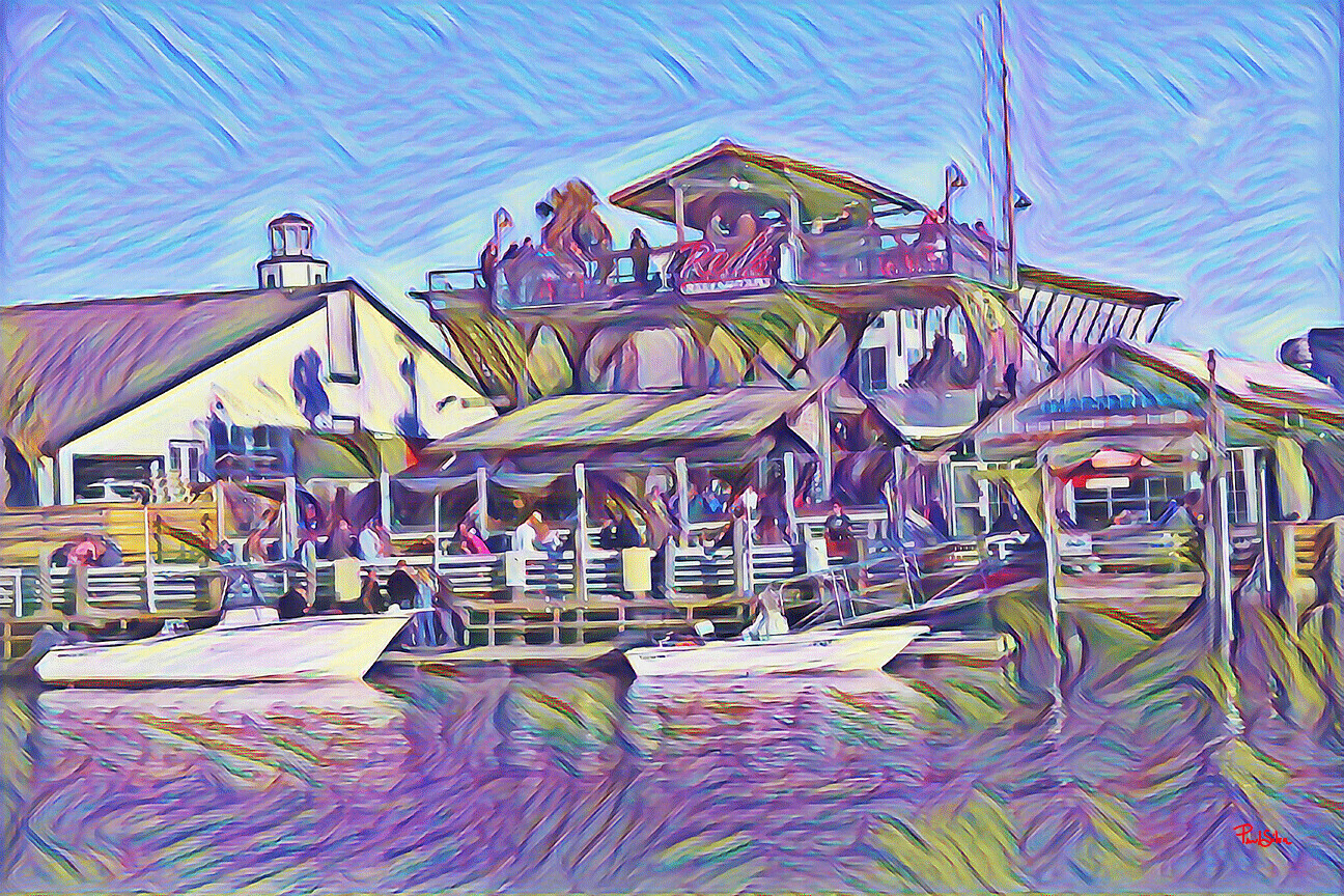 Vibrant Abstract "Reds Icehouse"